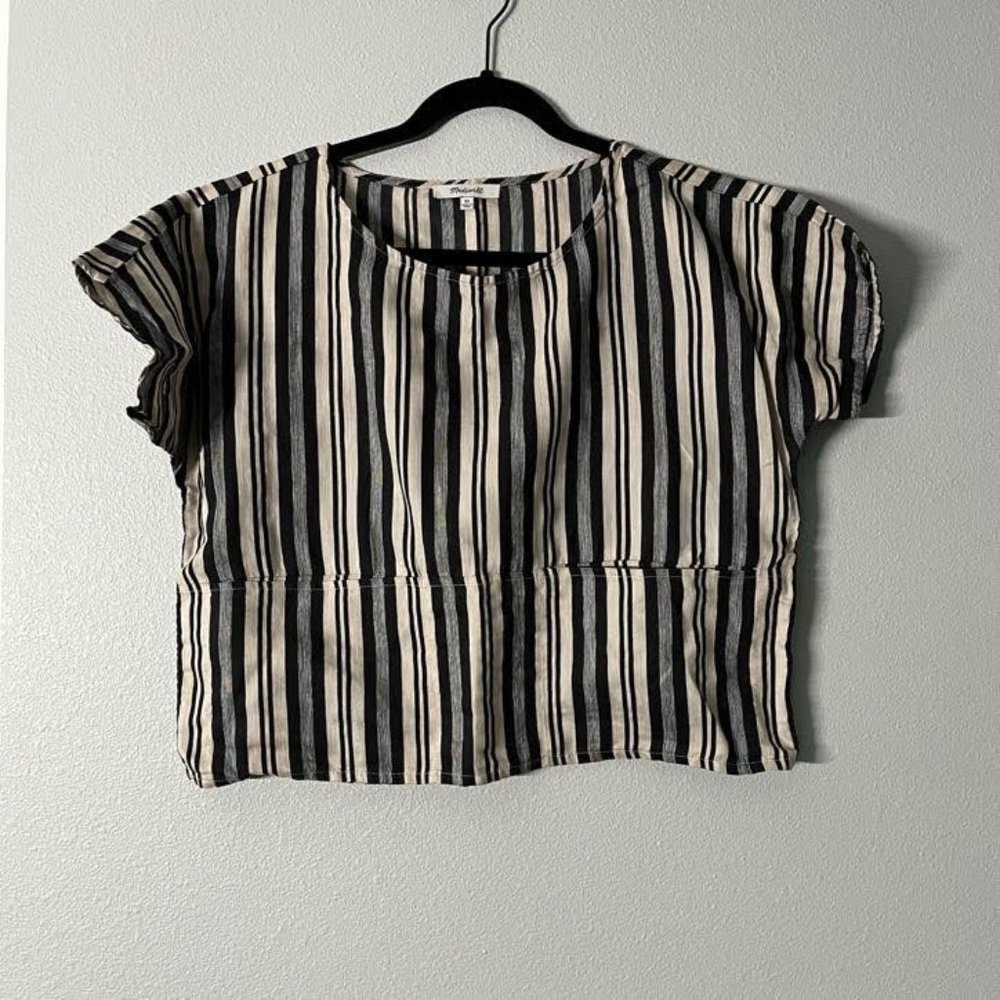 Madewell Linen Shirt + Short Combo (Size XS, S)